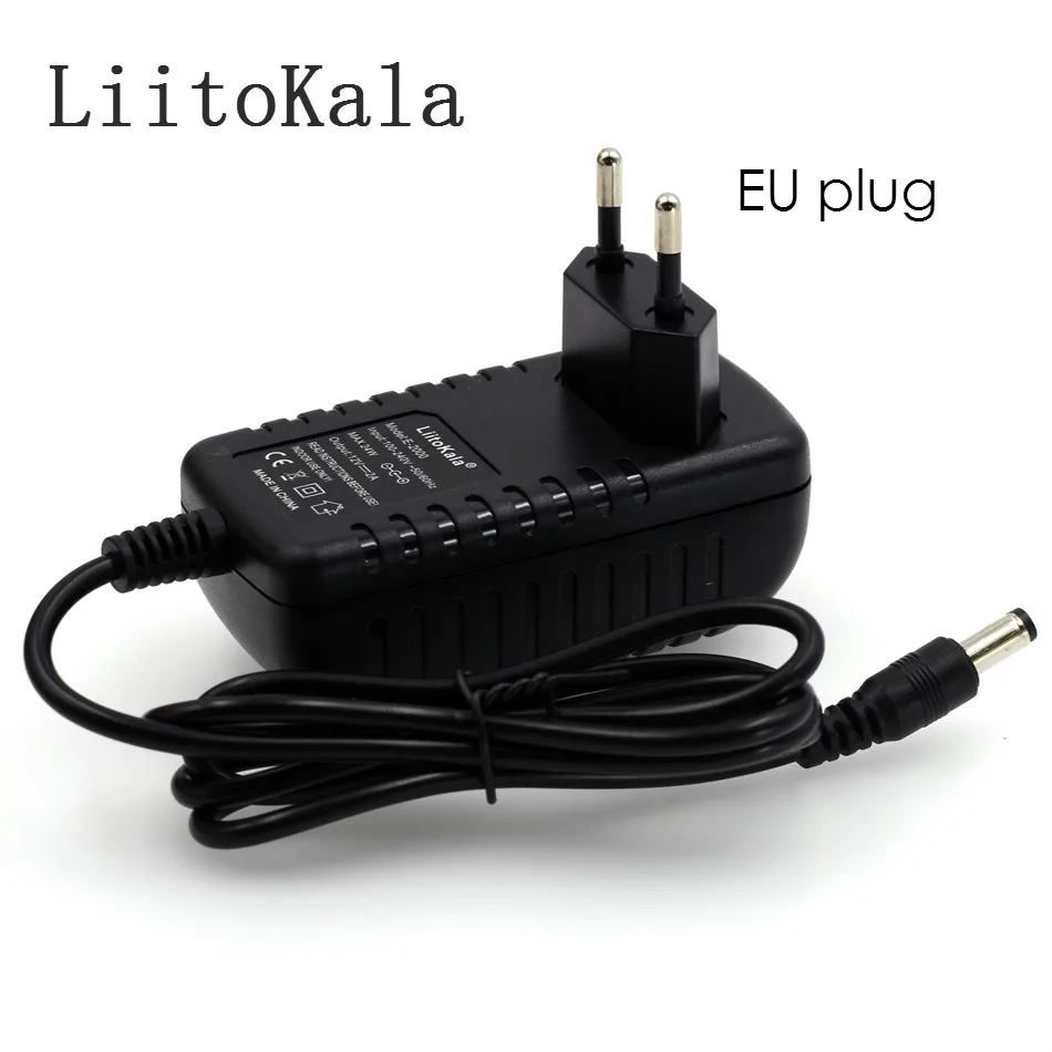 Liitokala Power Monitor Adapter DC 12V 2A 5.5 * 2.1mm European EU plug. US plug. Charger plugs