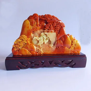

large # 2020 HOME lobby Company SHOP efficacious FENG SHUI Talisman Mascot landscape carving art Sculpture statue