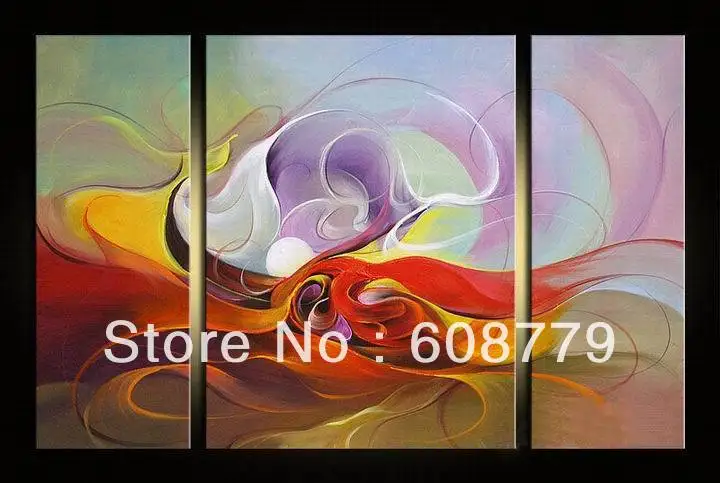 

Colorful Floating Clouds Handpainted Oil Painting Wholesale--LRGP0008