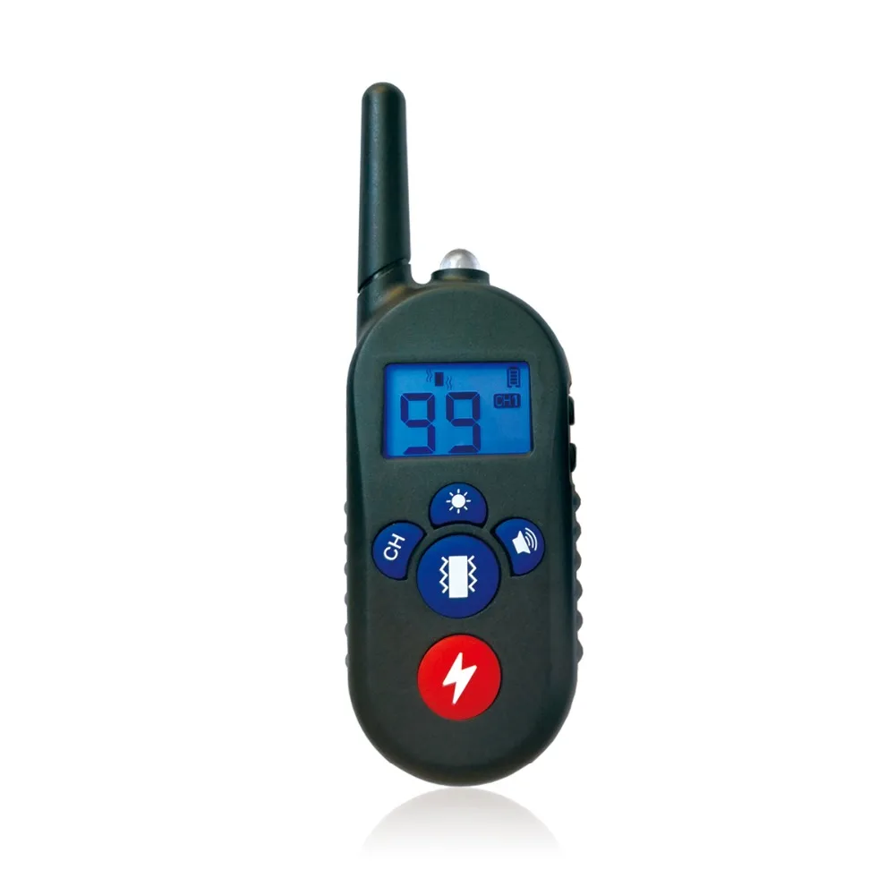 Daihuaer 2500 FT langes Remote-Hundekragen-Trainingsgeräte-Piepton//Vibration//elektrischer Schlag WARNUNG PET-BARK-Stopper Wasserdicht,1 Receiver