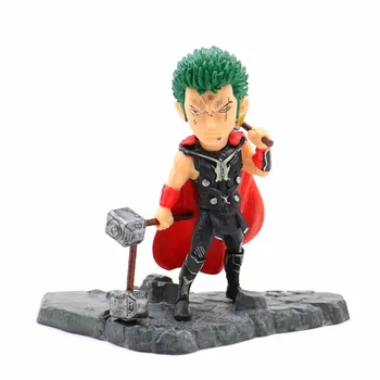 

Anime One Piece Roronoa Zoro Thor Ver PVC Action Figure Collectible Model doll toy 12cm