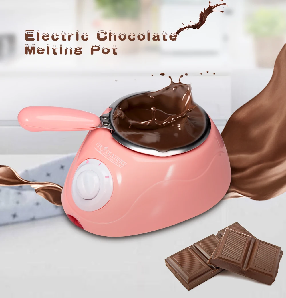 Практичный электрический чайник для расплава шоколадных конфет, кухонные инструменты для самостоятельной сборки, вечерние машины для расплава шоколада, ЕС 220 В, Прямая поставка