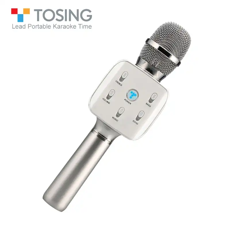 Tosing 02 Bluetooth マイクワイヤレスカラオケマイクコンデンサー魔法のマイク Ktv 歌スピーカープレーヤーマイク マイクロフォン Aliexpress
