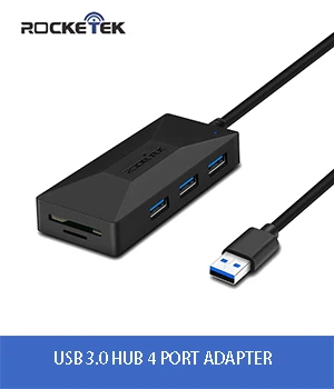 Rocketek usb 3,0 считыватель карт памяти Адаптер для SD TF micro SD для ПК компьютер ноутбук аксессуары