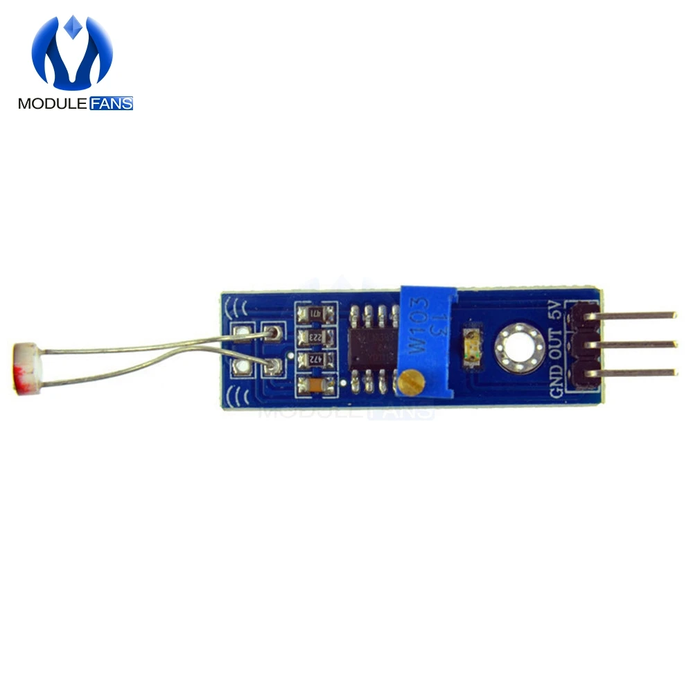 Оптическая Плата датчика освещенности для Arduino LM393 DO выходное напряжение 3 В 5 В|light