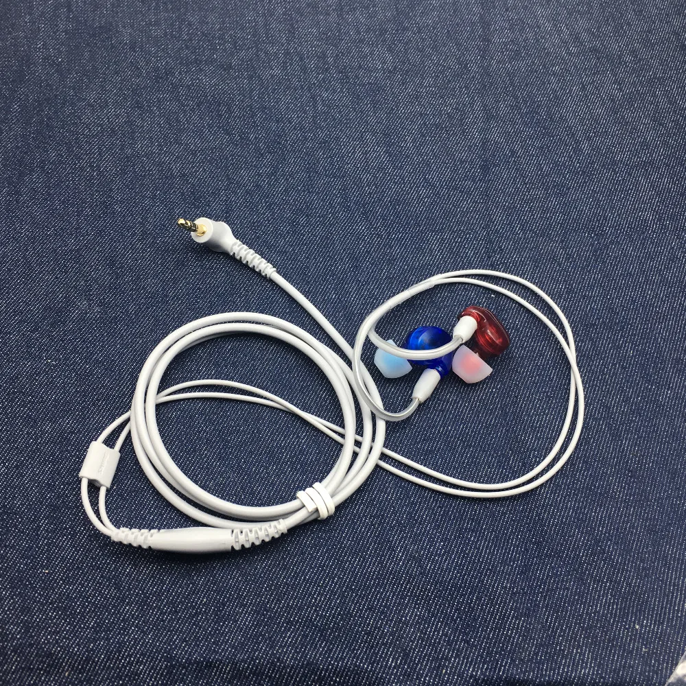 MMCX DIY SE535 серый кабель с покрытием Модернизированный сменный используется для