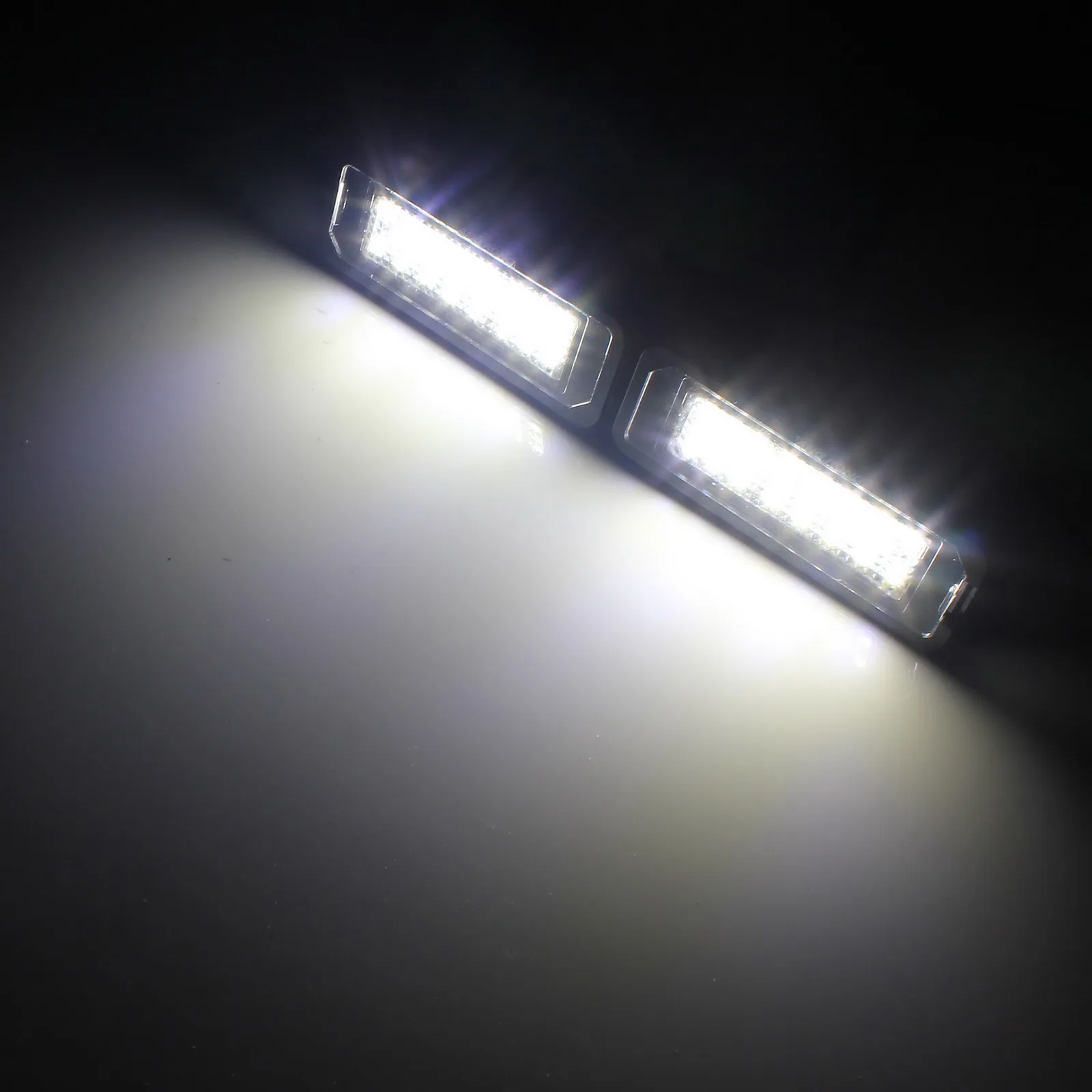 ANGRONG 24 smd can шина светодиод номерного знака для VW Golf GTI MK6 MK5 Passat Polo|Сигнальная лампа|