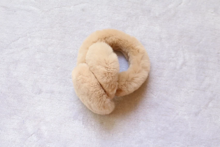 real rabbit fur winter earmuffs for girl (7)