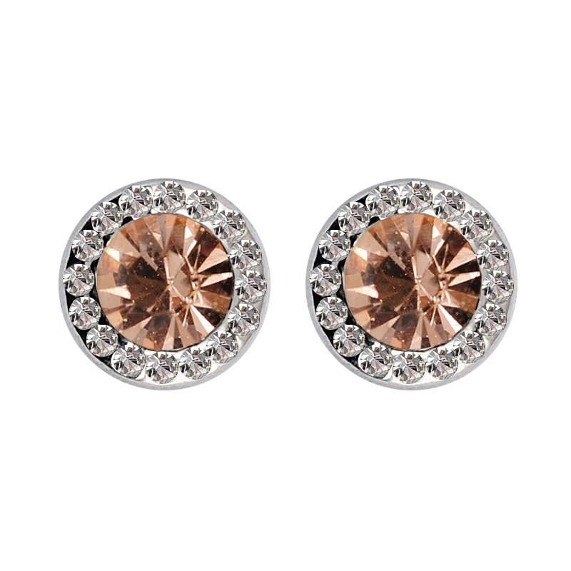 Wholesale Sparking Rhinestone Zircon Stud Earringsin Stud Earrings