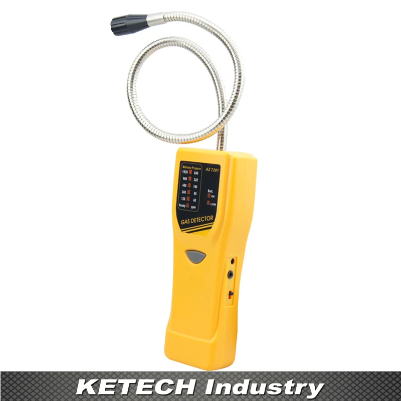 Сигнализация обнаружения газа детектор горючих газов метана AZ 7201|methane detector|combustible