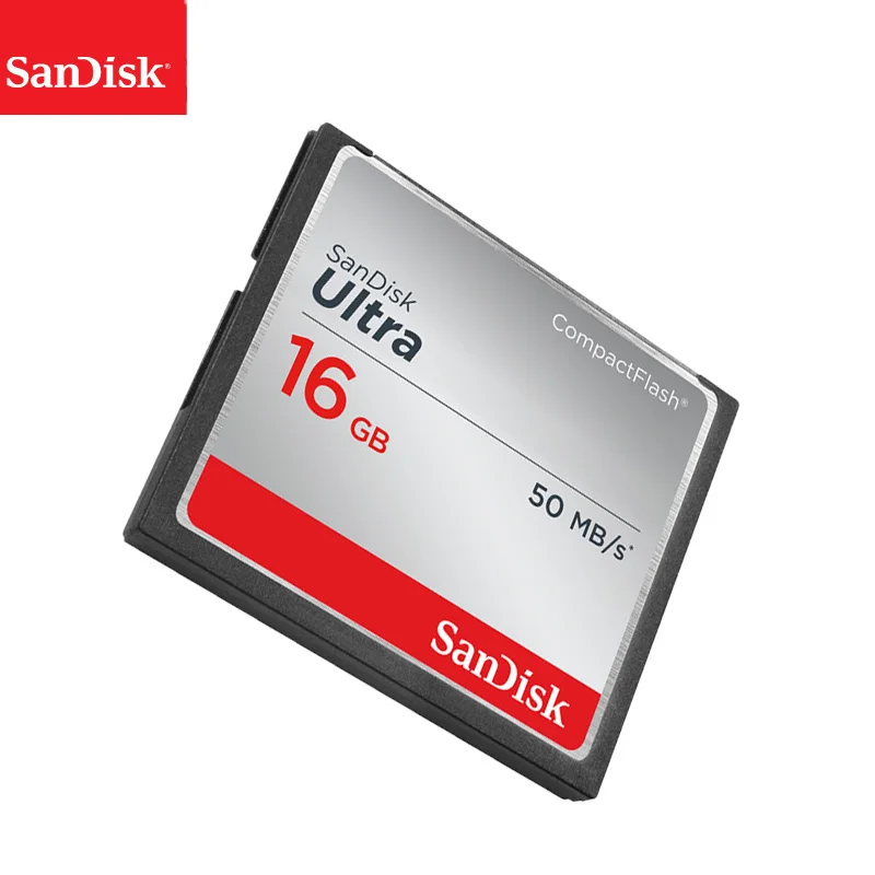 100% оригинальная карта памяти Sandisk CF 16 Гб компактная флэш UItra 333X высокоскоростной 50