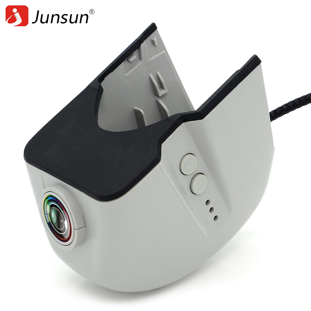 Junsun автомобилей Wi-Fi DVR Камера Новатэк 96655 imx 322 Full HD 1080 P dashcam видео Регистраторы для
