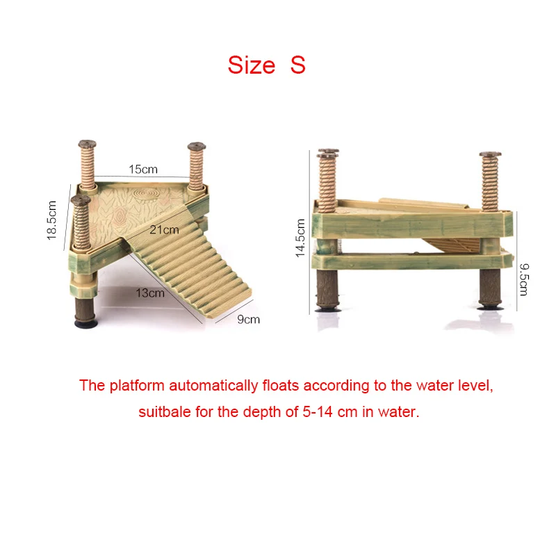 Черепаха остров скалолазание грелка платформа для черепах и лягушек плавучий остров Водные товары для животных рептилий аквариум для черепах украшение для аквариума