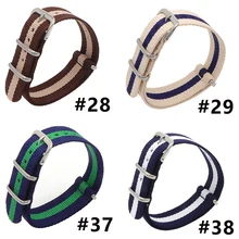 Watchband NATO Watchstrap 18/20/22/24 mm Band Width High Quality Wrist Nylon Watchbands Waterproof Watchband Watch Bands Watchband NATO Watchstrap 18/20/22/24 mm Band Width High Quality Wrist Nylon Watchbands Waterproof Watchband Watch Bands