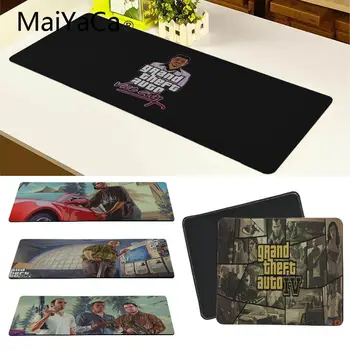 

MaiYaCa My Favorite Grand theft Auto iv Gold Logo Large Mouse pad PC Computer mat Gamer Keyboard Mat Computer Tablet Mouse Pad