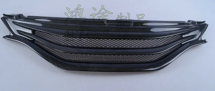 Передняя Автомобильная решетка из углеродного волокна для Toyota MARK REZI