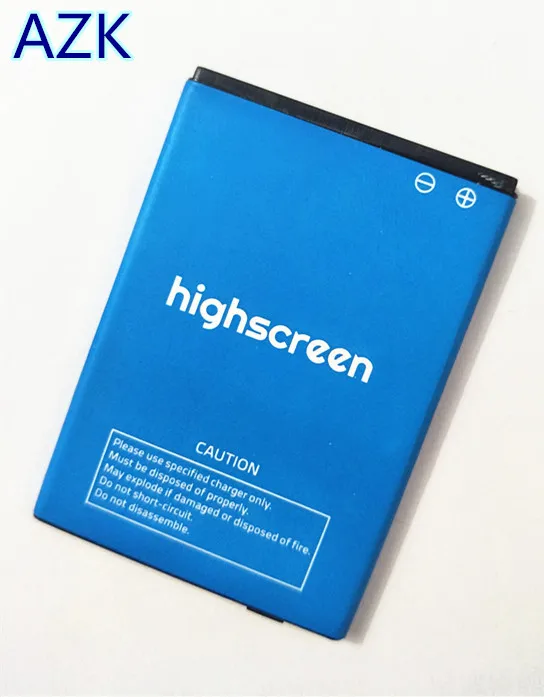 AZK 1 шт. 100% Высокое качество 3 7 в 1700 мАч легкая F батарея для Highscreen EASY мобильный