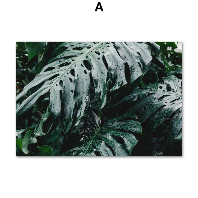 Orange-Flower-Green-Plant-Leaf-Vintage-Car-Wall-Art-Canvas-Painting-Nordic-Posters-And-Prints-Wall.jpg_640x640