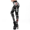 Miserable Skull Leggings 3