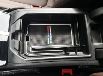 

Auto Accessories ABS Non-Slip Mat Center Armrest Storage Box Glove Box Storage Box For BMW X3 G01 2018 Car-Styling