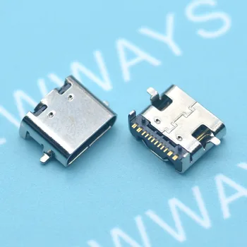 

10PCS/LOT Micro USB JACK 3.1 Type-C 16pin SMD and DIP female connector For Mobile Phone Charging port Charging Socket