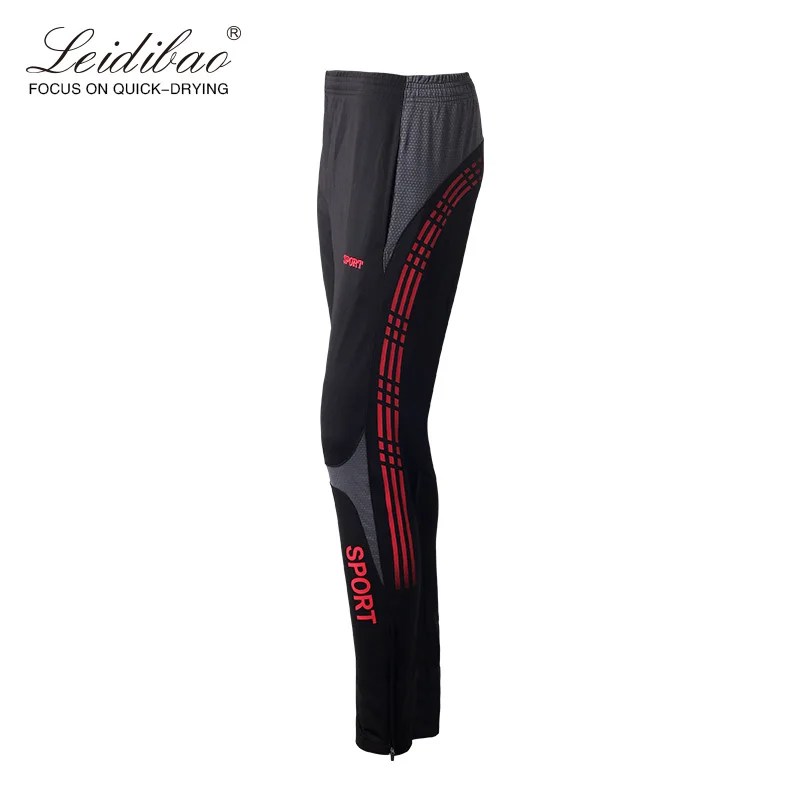 Спортивные штаны Мужские штаны для бега осенние тренировочные штаны в крапинку быстросохнущие облегающие брюки спортивные мужские спортивные штаны - Цвет: dotted line red