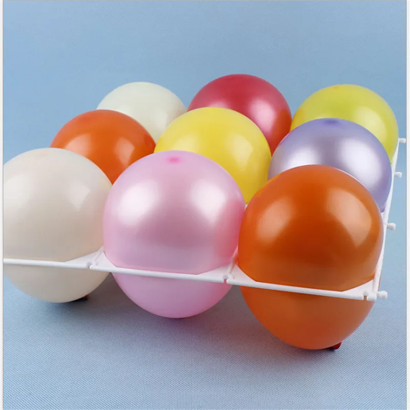 BTRUDI 20 шт./лот 4/9 отверстия пластиковый надувной шар сетка для латексных воздушных шаров Аксессуары для моделирования для дня рождения свадьбы юбилея