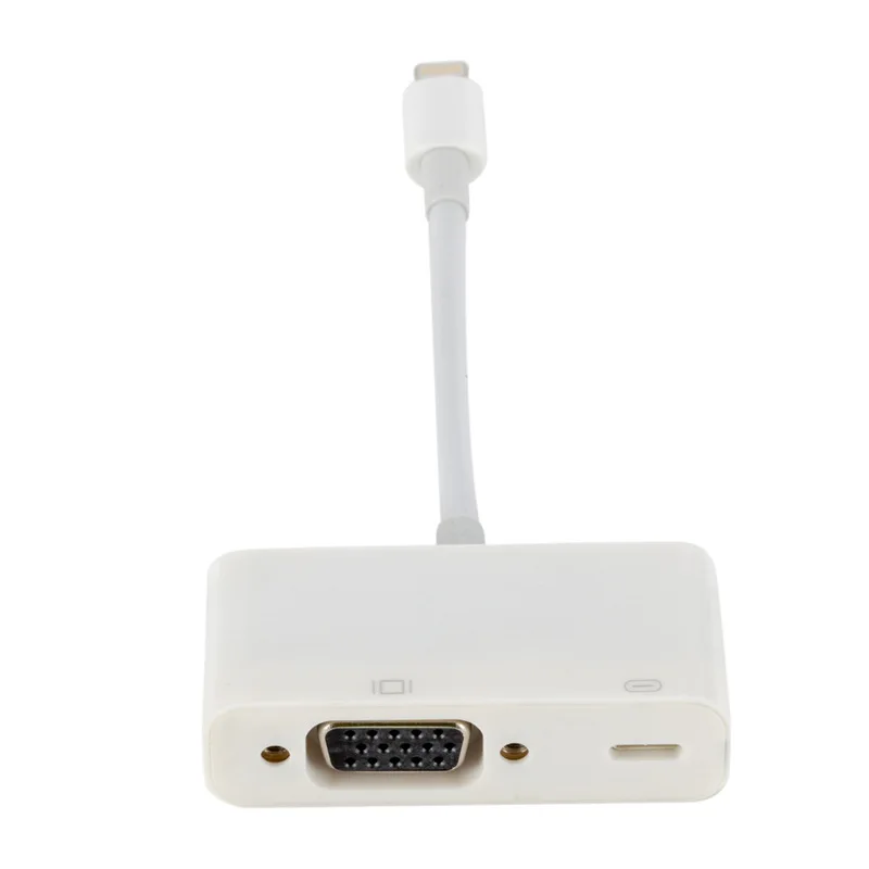 1080P HD конвертеры для lightning-vga jack аудио конвертер адаптер iphone 5S/6/6 s/7/8/X ipad ipod |