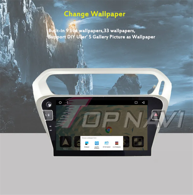 android car For Citroen C-Elysee 2014