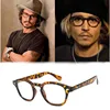 Johnny Depp Computer Glasses Men Retro Vintage Brand Eyeglasses Women Optical Spectacle Glasses Frame Anti Blue Light Glasses ► Photo 3/6