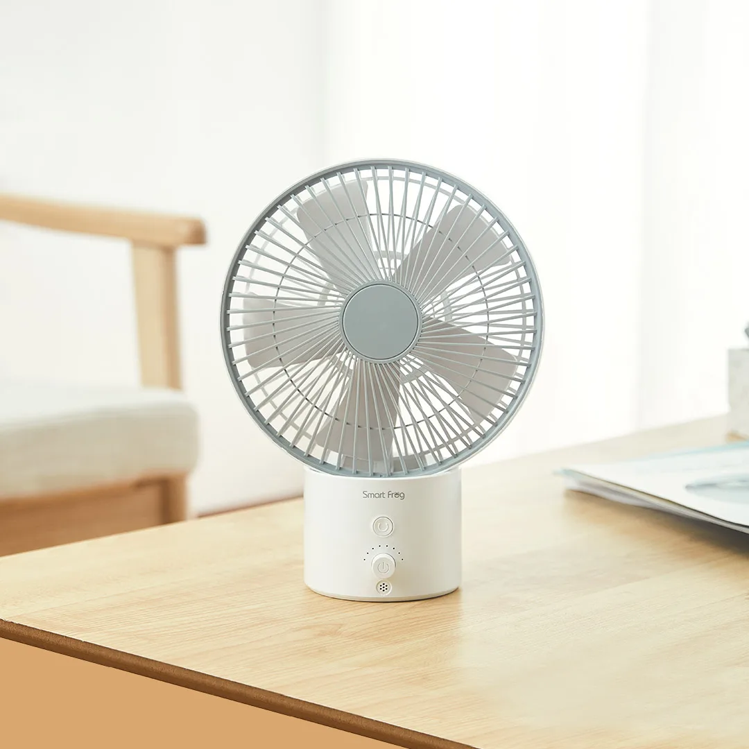 YOUPIN Smartfrog 8inch Air Circulation Desktop USB Fan 120 Rotatable 8 Modes Wind Speed Cooling Fan Outdoor Travel