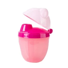 Абсолютно мультфильм животных переносной пищевой контейнер ребенок дозатор сухого молока контейнер Три решетки младенческой контейнер для детского питания