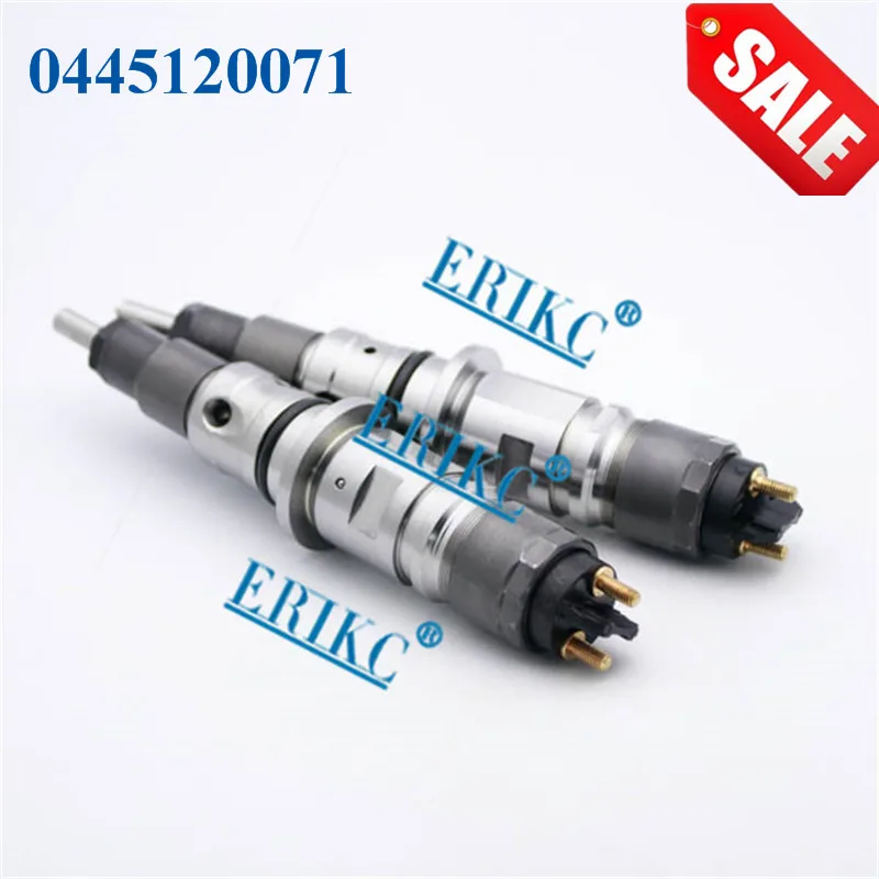 

ERIKC 0445120071 Common Rail Spare Parts Injector 0 445 120 071 and Car Diesel Fuel Injection Assy 0445 120 071 for Cummins ISDE