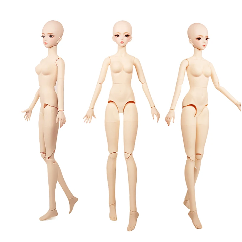 1/3 BJD 60 см шарнирное тело с/без макияжа мозга версия DIY reborn девочкам ростом