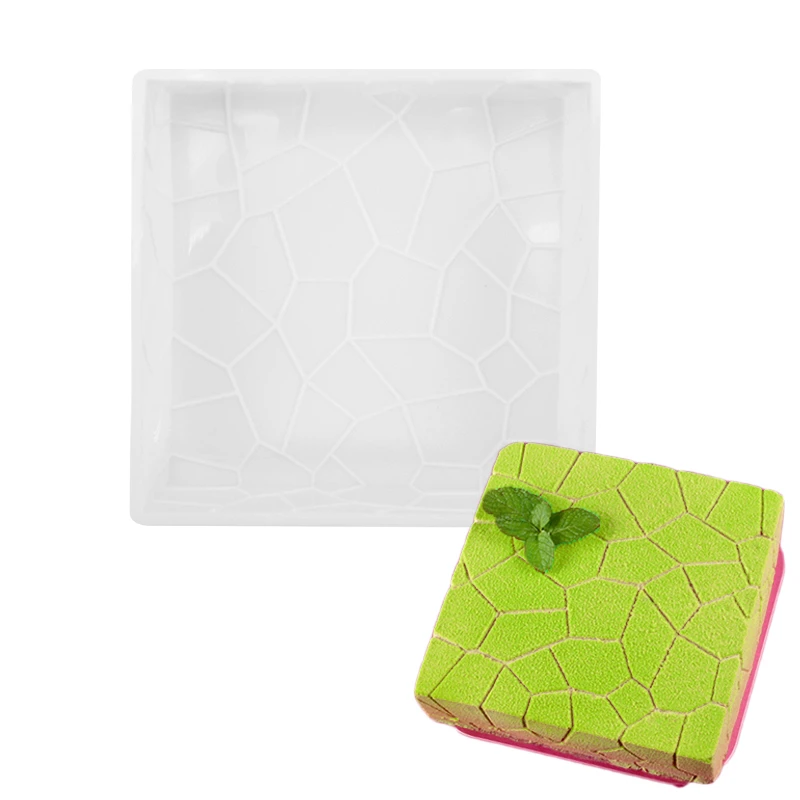 

Silicone Cake Mold Baking Tool Bakeware Decorating For Cakes Dressert Chocolate Mousse Brownie Chiffon Dessert