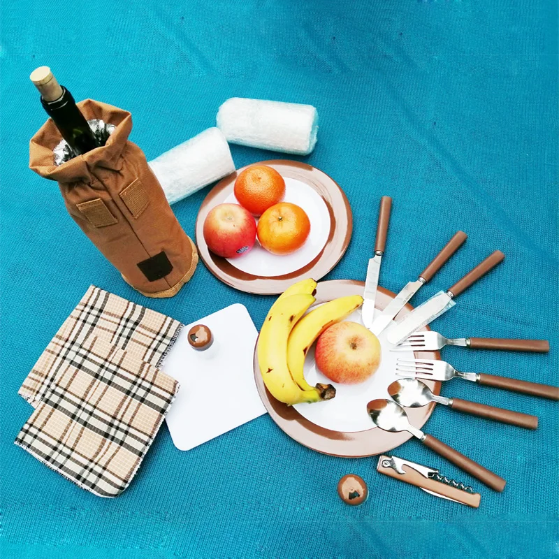 Портативный рюкзак для пикника с отделением столовых приборов|picnic outdoor| |