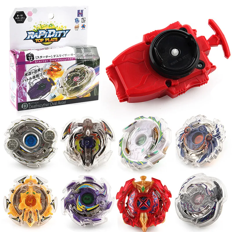 

1PC Beyblade Launcher Toys Metal Fusion 4D With Original Box Spinning Top Gifts Toy Alloy Combat Explosive Toy
