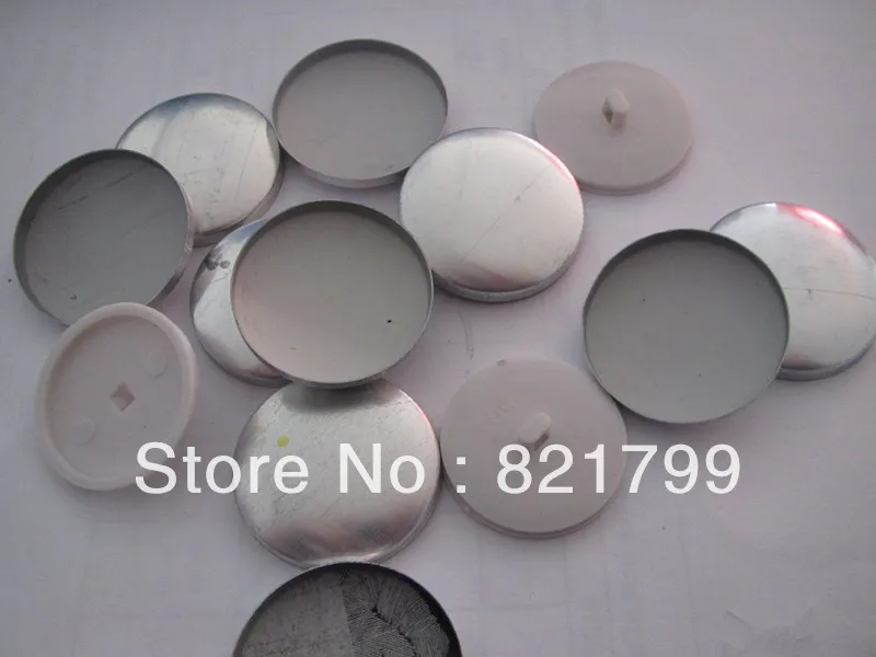 

DIY 36L cloth button back plastic shank fabric cover button cloth button