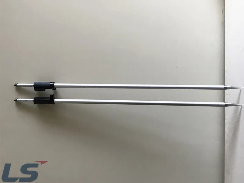 

2 PCS 2.15m length adjustable prism pole for topcon sokkia nikon south with 5/8"x11 thread for total station