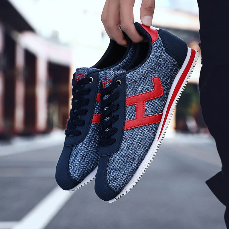 

Plus size 37-47 Men Running comfortable Shoes Outdoor Lightweight Sneakers For men Air Mesh Breathable Walking Sports Shoes w5