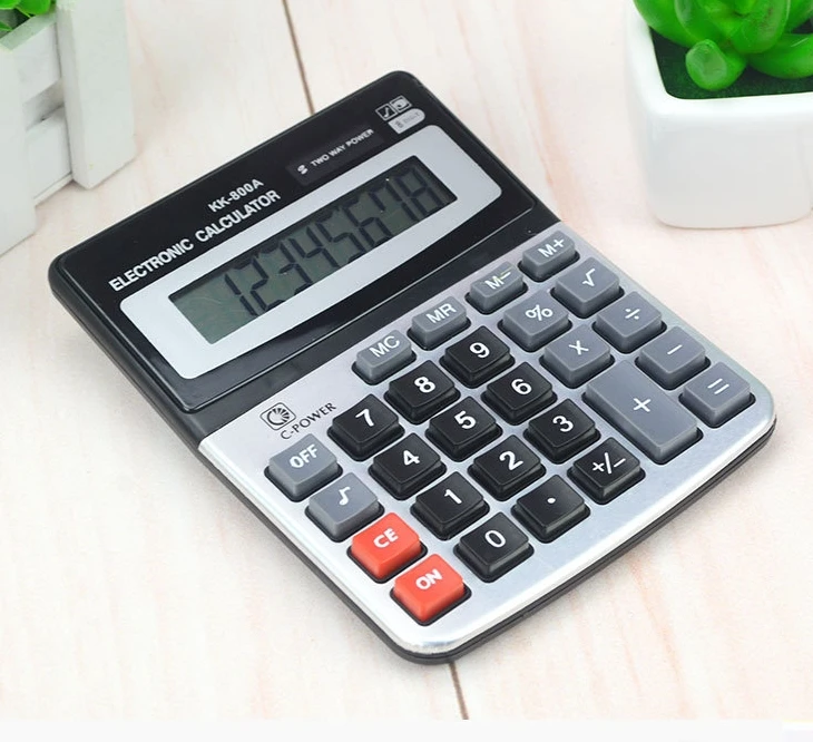 800A 10 bit desktop calculator financial accounting special office