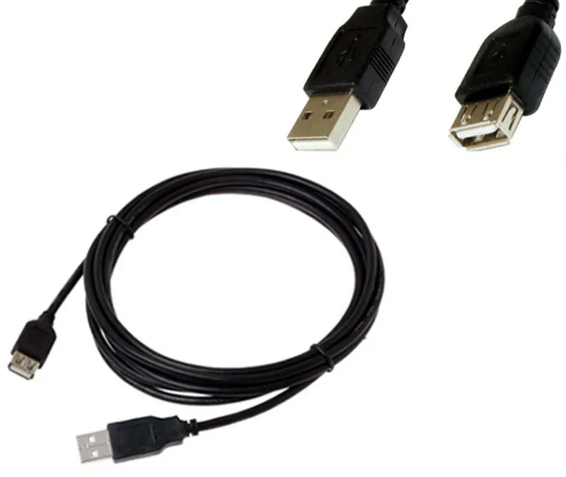 

USB 2.0 A Male to A Female Extension Extender Cable New 80CM usb2.0