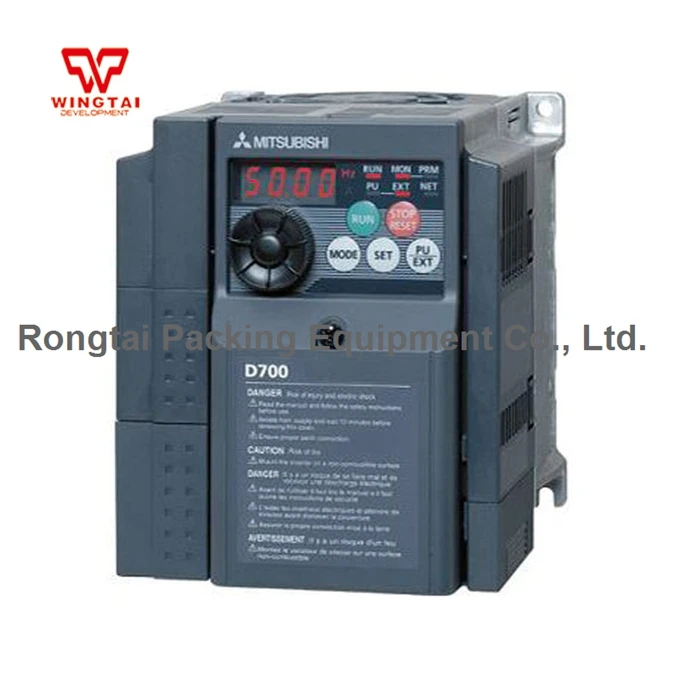 400V Mitsubishi Inverter FR-D740 Series Frequency Converter 3 phase Film Laminating Inverter 