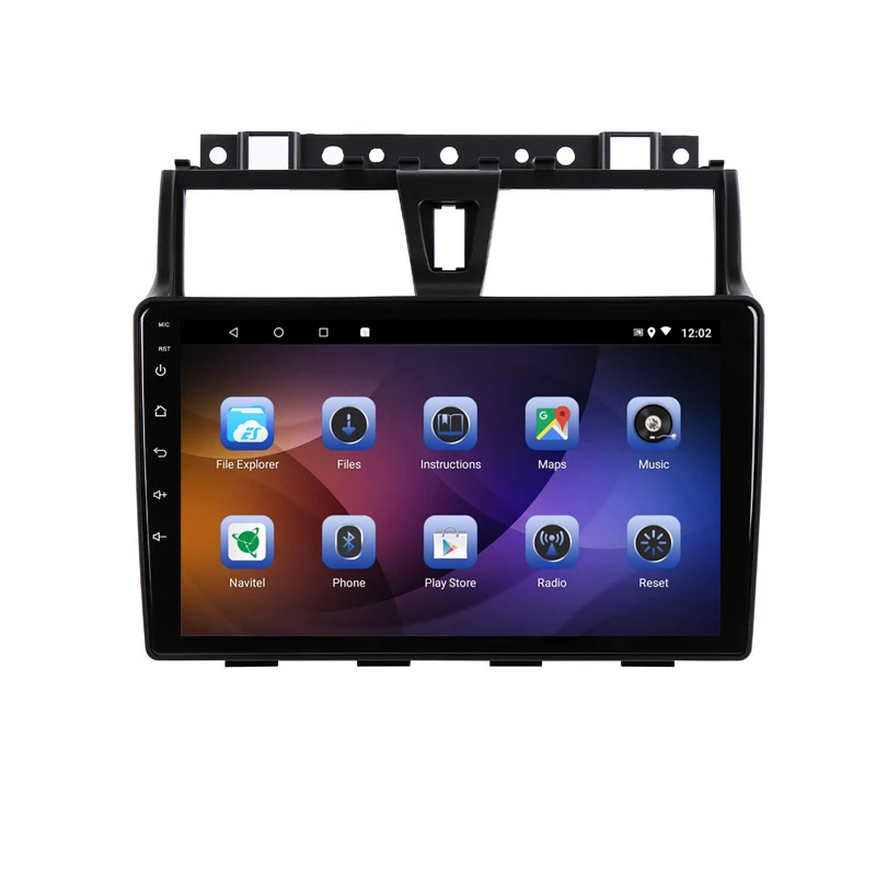 Best 9" 4G RAM 2.5D IPS 8 CORE Android 9.1 Car DVD Multimedia Player GPS GEELY Emgrand EC7 2015 2016 car radio stereo navigation 2