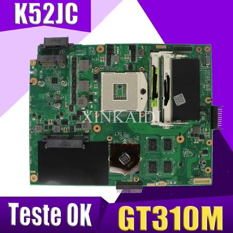 

XinKaidi K52JC Laptop motherboard for ASUS K52JC K52JT K52JR Test original mainboard GT310M Graphics card