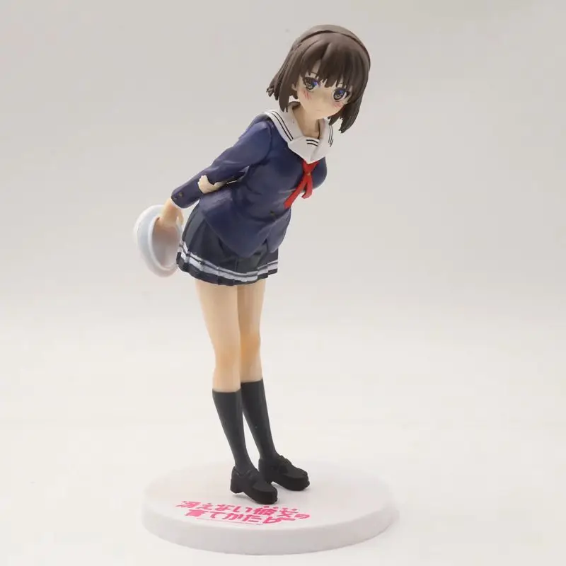 

18CM Japanese anime figure Saenai Heroine no Sodatekata katou Megumi action figure collectible model toys for boys