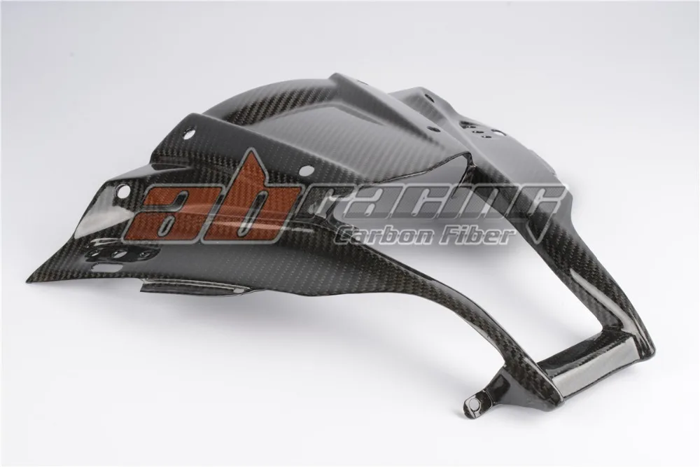 Передняя фара ближнего верхний нос Обтекатели Обложка для Kawasaki ZX10R 2011 2012 2013 полностью из углеродного волокна, твил