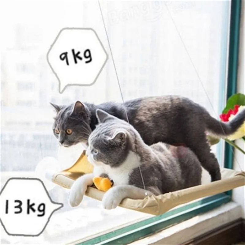 Высокое качество Mrosaa подвесной коврик для кошки мягкий гамак для кошки оконные гамаки для питомников 20 кг безопасная подвесная полка для кошки Чехол для кровати