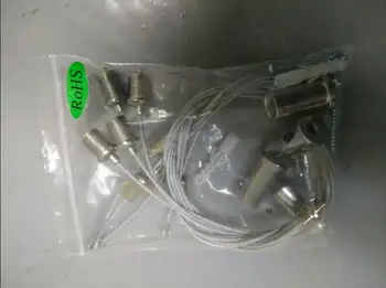 

Free Shipping Cost LED Linear Suspended Fixture with Aircraft Cable Mounts in a Low Profile Design with Up Down 40sets/lot