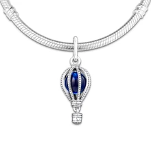 Подходит для бусины Pandora Браслеты воздушный шар шармы стерлингового серебра 925-ювелирные изделия